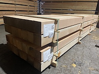 Ca. 28x douglas balken geschaafd, 140x140mm, lengte 400cm - afbeelding 4 van  4