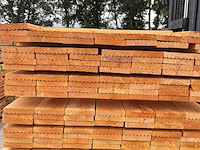 Ca. 28x douglas vlonderplanken, 25x140mm, lengte 400cm - afbeelding 3 van  4