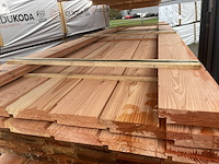 Ca. 28x douglas zweeds rabat, 28x190mm, lengte 14/400cm, 14/500cm - afbeelding 1 van  3