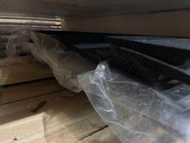 Ca. 28x douglas zweeds rabat zwart gecoat, 26x190mm, lengte 400cm - afbeelding 3 van  3