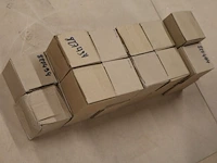 Ca. 28x excentrische aansluitingen met rozetten, savrob-12-01-9, chroom/zwart - afbeelding 5 van  5