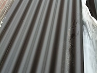 Ca. 28x golfplaat vezelcement, cemfort, zwart - afbeelding 1 van  3