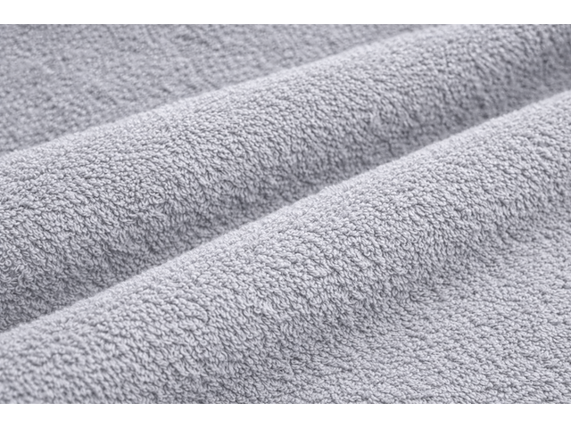 Ca. 28x handdoeken set 3-delig, lux-towels, 3-delig 600gsm, licht grijs - afbeelding 2 van  3