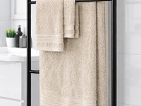 Ca. 28x handdoekenset 3-delig, lux-towels, 3-delig 600gsm, beige - afbeelding 3 van  3