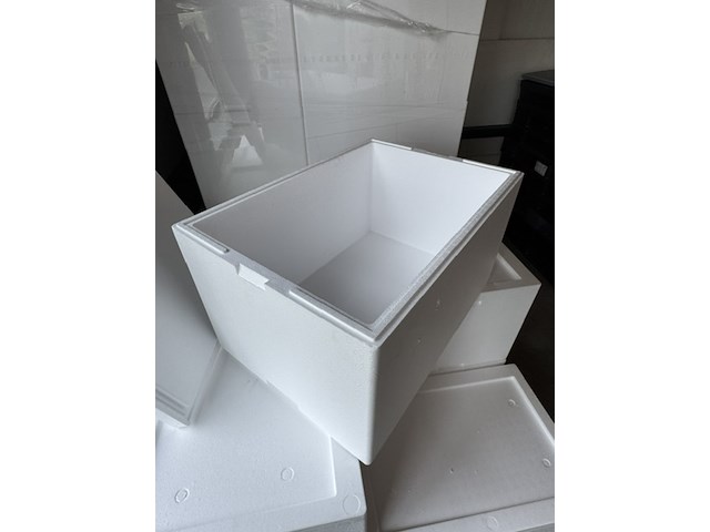 Ca. 28x koelbox, wit, met deksel - afbeelding 3 van  5