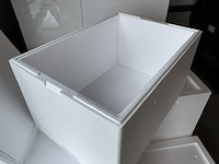 Ca. 28x koelbox, wit, met deksel - afbeelding 3 van  5