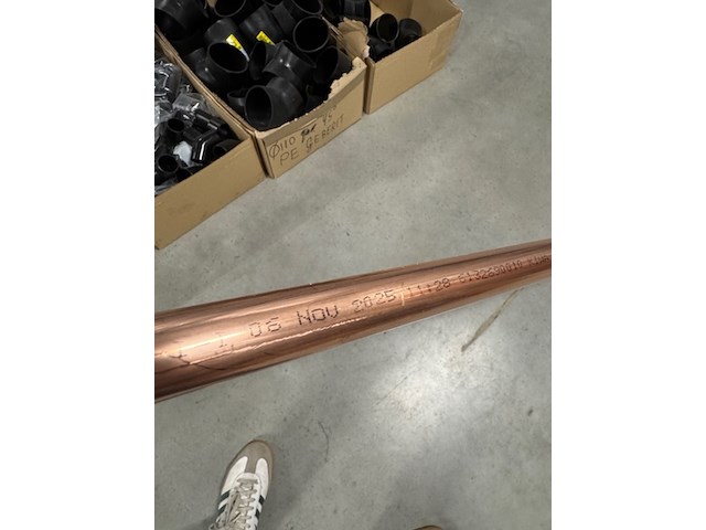 Ca. 28x koperen buis - afbeelding 4 van  4