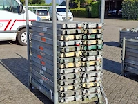 Ca. 28x o-roostervloer, layher, allround | 140x32 cm, in transportbok - afbeelding 2 van  6