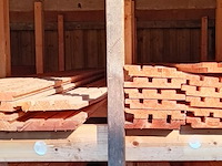 Ca. 28x red class wood triple profiel - afbeelding 3 van  4