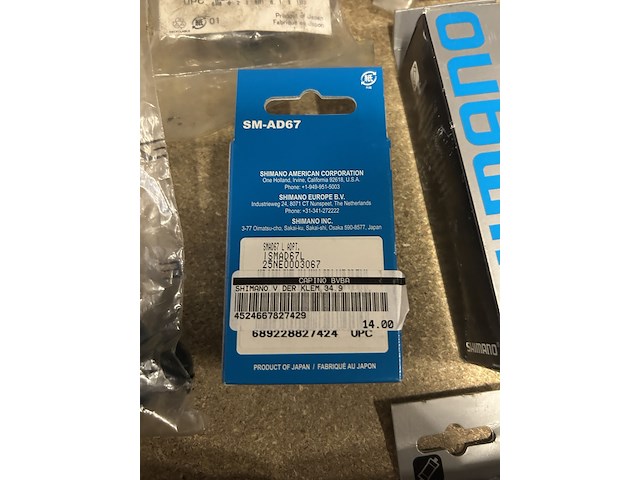 Ca. 28x shimano fietsonderdelen w.o. bottom brackets - afbeelding 7 van  9