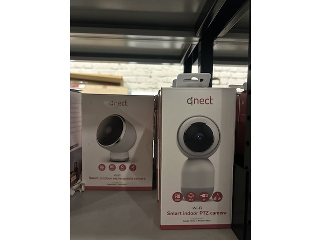 Ca. 28x smart indoor camera/smart outdoor camera/smart video deurbel qnect - afbeelding 6 van  10