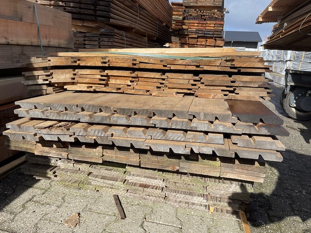 Ca. 28x thermo ayous dubbele rhombus, 25x139mm, lengte 425cm - afbeelding 3 van  3