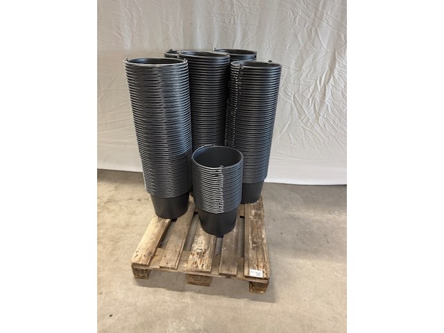 Ca. 290x emmer berdal, gripline-d, zwart - afbeelding 1 van  4