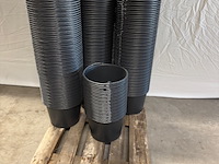 Ca. 290x emmer berdal, gripline-d, zwart - afbeelding 1 van  4