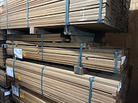 Ca. 292x guyana teak latten geschaafd, 21x40mm, lengte 74/125cm, 46/155cm, 172/185cm - afbeelding 4 van  4