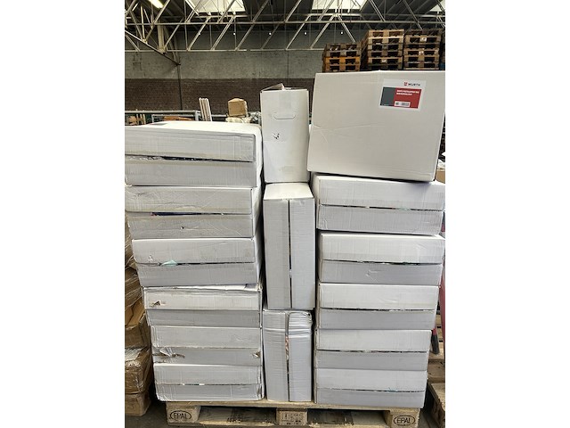 Ca. 29x doos bonte poetslappen 9 kg badjaskwaliteit, würth - afbeelding 3 van  3