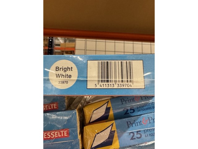 Ca. 29x doos met presentatiefolders esselte, print & present - afbeelding 3 van  3