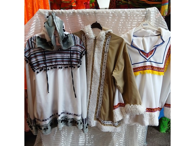 Ca. 29x eskimo en indianen feestkleding - afbeelding 2 van  8