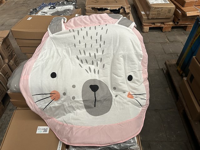 Ca. 29x vloerkleed/speelkleed voor kinderen w.o. olifant, konijn - afbeelding 12 van  12