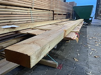 Ca. 2x douglas balken fijnbezaagd, 75x175mm, lengte 500cm - afbeelding 2 van  3