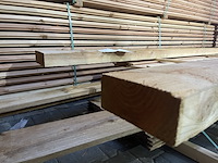 Ca. 2x douglas balken fijnbezaagd, 75x175mm, lengte 500cm - afbeelding 3 van  3