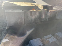 Ca. 2x guyana teak dragline schotten, 20x100mm, lengte 1/170cm, 1/180cm - afbeelding 3 van  3