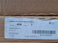 Ca. 30 pak a 4 stuks vloertegel villeroy en boch, lucca, rock matt - afbeelding 5 van  6
