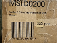 Ca. 3000x fingerfood - amuseschaaltjes, transparant - afbeelding 3 van  4