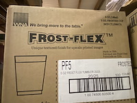 Ca. 3000x frost-flex bekers, transparant - afbeelding 4 van  4