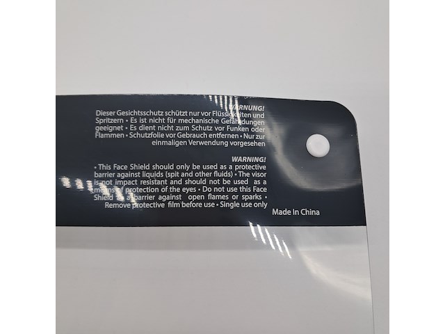 Ca. 3000x gelaatsmasker, uvex, 9710 pet face protection - afbeelding 2 van  8