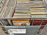 Ca. 3000x lp's / langspeelplaten in ibc-krat, 12-inch vinyl - afbeelding 1 van  9