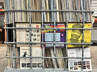 Ca. 3000x lp's / langspeelplaten in ibc-krat, 12-inch vinyl - afbeelding 2 van  9