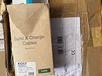 Ca. 300x laadkabel, kost mobile, usb-a naar lightning - afbeelding 2 van  2