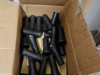 Ca. 300x stuurpen ø 25.4 mm, lite stem, 20 cm, zwart - afbeelding 6 van  7