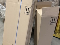 Ca. 300x verzenddozen 20x20x60cm zware enkelgolf, bruin - afbeelding 2 van  5