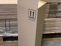 Ca. 300x verzenddozen 20x20x60cm zware enkelgolf, bruin - afbeelding 2 van  4