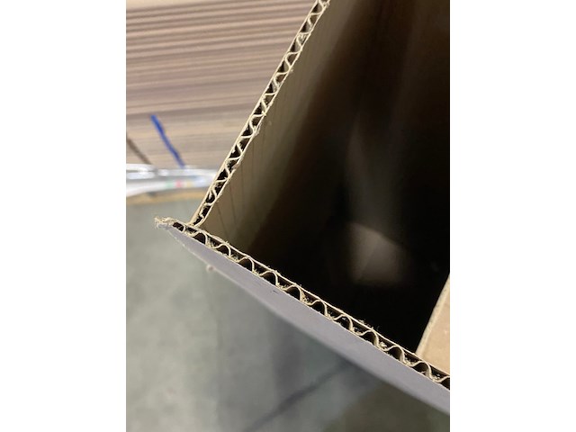 Ca. 300x verzenddozen 20x20x60cm zware enkelgolf, bruin - afbeelding 3 van  4