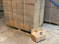 Ca. 300x verzenddozen 35x27x14cm dubbelgolf, bruin - afbeelding 1 van  4