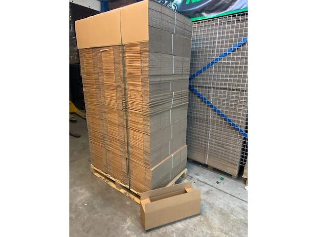 Ca. 300x verzenddozen 60x18x18cm, bruin - afbeelding 1 van  4