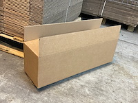 Ca. 300x verzenddozen 60x18x18cm, bruin - afbeelding 2 van  4