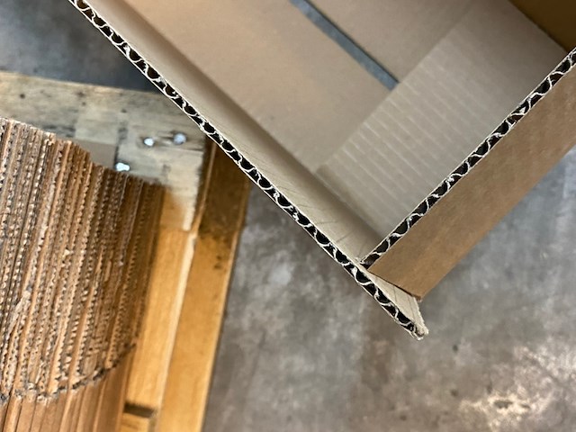 Ca. 300x verzenddozen 60x18x18cm, bruin - afbeelding 3 van  4