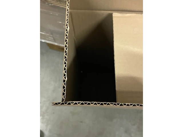 Ca. 300x verzenddozen, zware enkelgolf, bruin, 20x20x60cm - afbeelding 3 van  4