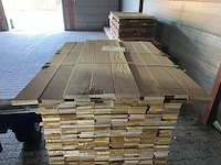 Ca. 305x ipé country grade planken geschaafd, 21x120mm, lengte 256/65cm, 49/125cm