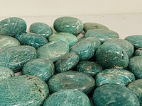 Ca. 30x amazoniet handsteen - afbeelding 4 van  4