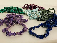 Ca. 30x armbanden chips luxe soorten - afbeelding 4 van  5