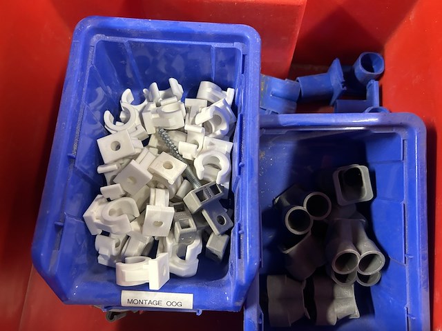 Ca. 30x assortimentsbak met divers installatiemateriaal - afbeelding 3 van  11