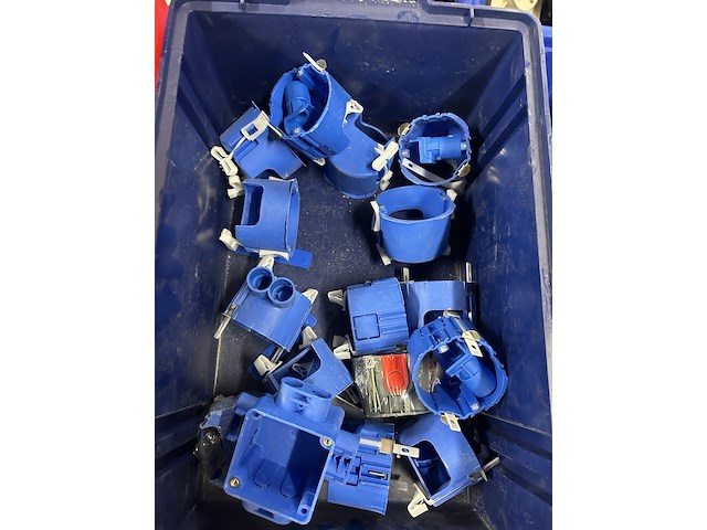 Ca. 30x assortimentsbak met divers installatiemateriaal - afbeelding 9 van  11