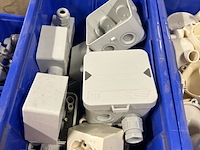 Ca. 30x assortimentsbak met divers installatiemateriaal - afbeelding 10 van  11