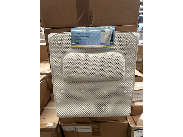 Ca. 30x badmat met kussen - afbeelding 1 van  3