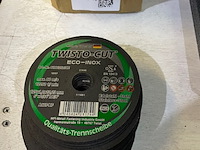 Ca. 30x doorslijpschijven twisto-cut, metaal - afbeelding 1 van  1